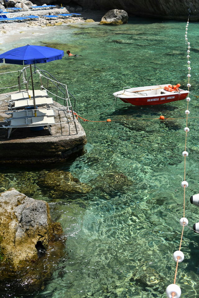 La mer à Capri