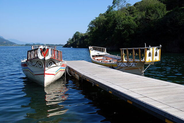 Des bateaux sur Mergozzo