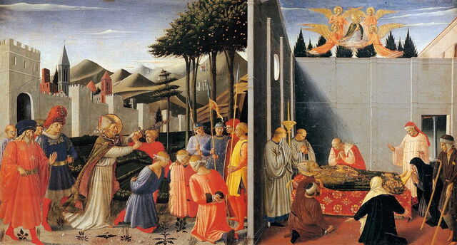 Fra Angelico, L'histoire de Saint-Nicolas