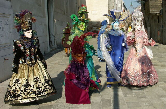 Costumes du carnaval de Venise