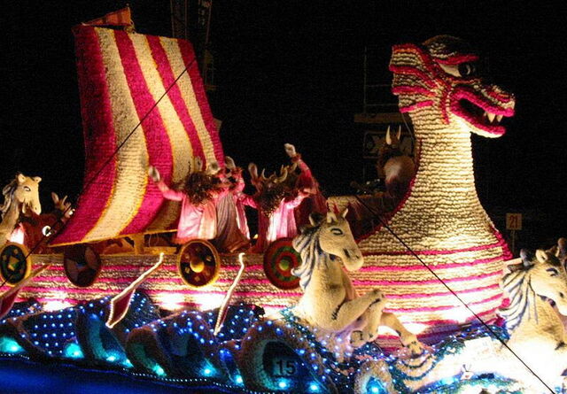 Exemple de bateaux fleuris