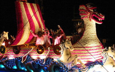 Exemple de bateaux fleuris