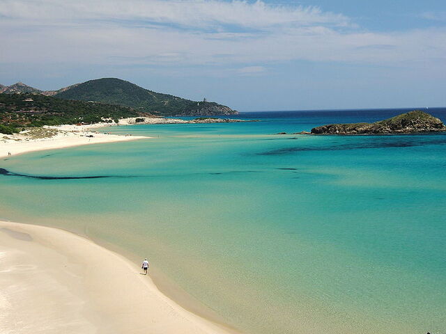 Une plage en Sardaigne