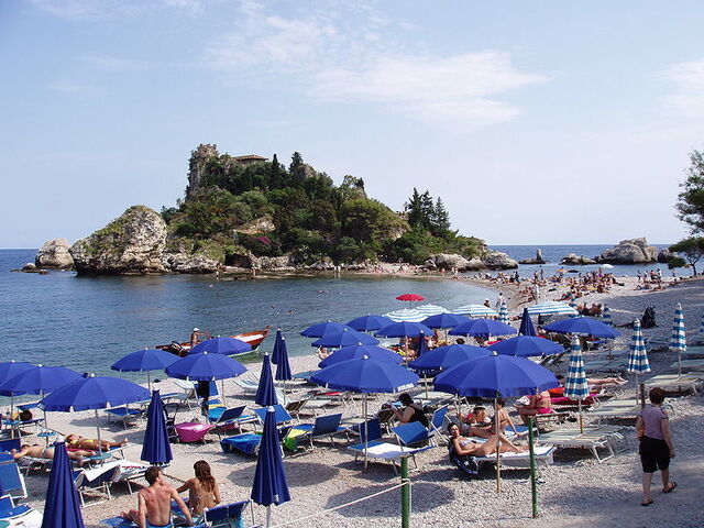 Une plage en Sicile