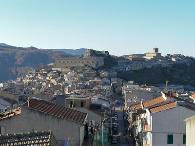 Vue sur Montalbano Elicona