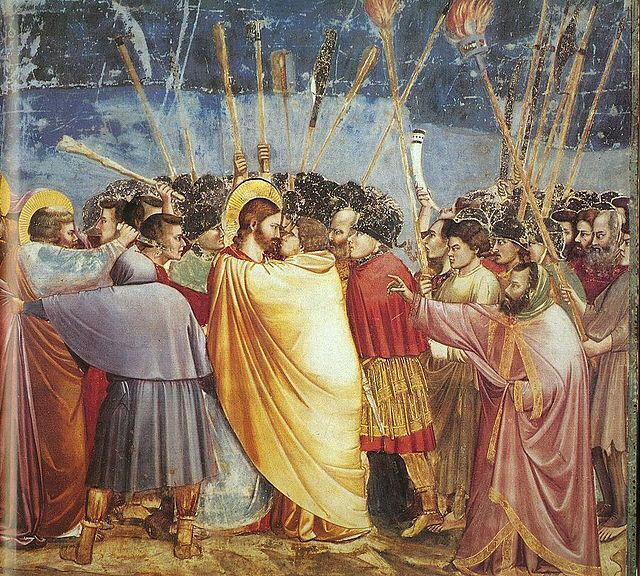 Le Baiser de Judas par Giotto
