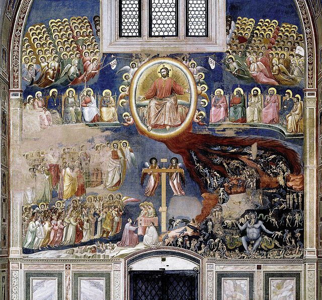Le Jugement Dernier dans la Chapelle des Scrovegni