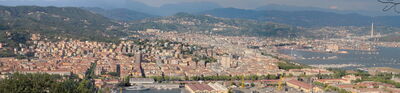 Vue panorzamique sur La Spezia