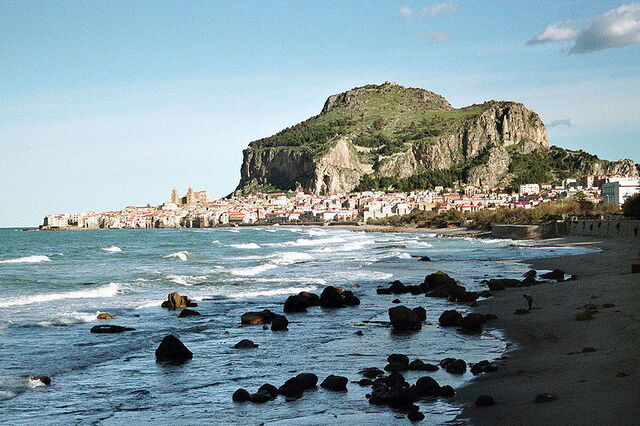 Vue sur Cefalù