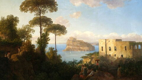 Tableau d'un paysage d'Ischia par Ender