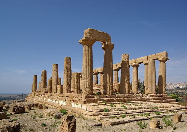 Temple de Junon dans la Vallée des Temples