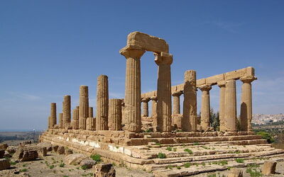Temple de Junon dans la Vallée des Temples