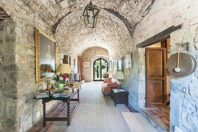 Villa Le Corti, int