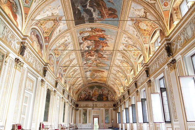 le splendide palais ducal de Mantoue