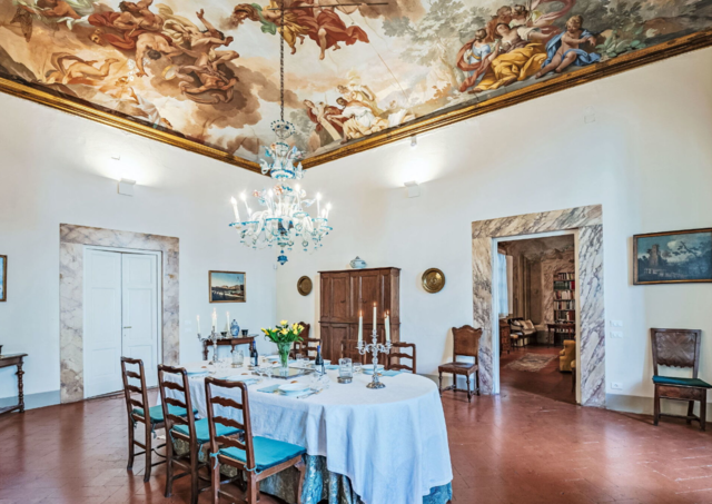 Dimora Del Palazzo Aldobrandini Del Papa, salle à manger