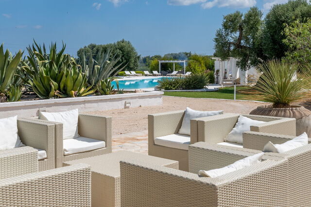Se prélasser à la Masseria Isaia