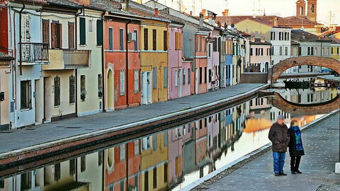 Comacchio, canaux