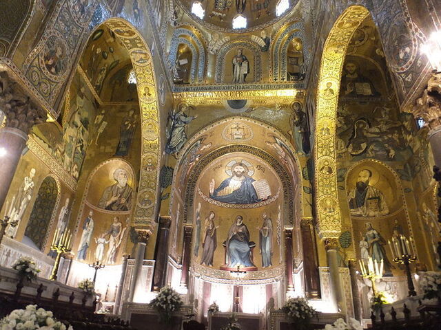 Cappella Palatina, intérieur