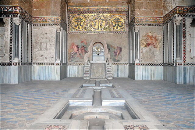 Zisa, intérieur