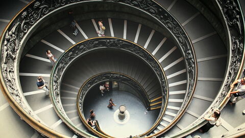 escalier du vatican