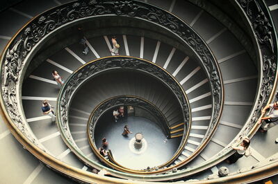 escalier du vatican