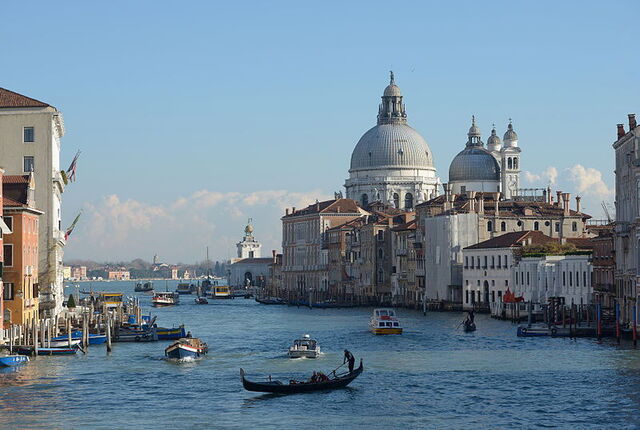 Le Grand canal à Venise