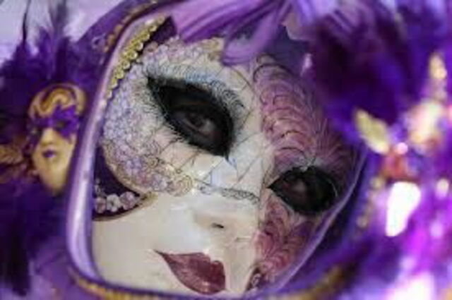 Un masque du carnaval de Venise