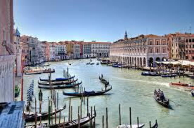 Vue sur la ville de Venise