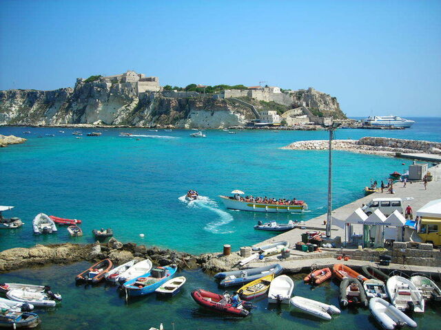 Vue sur les îles Tremiti