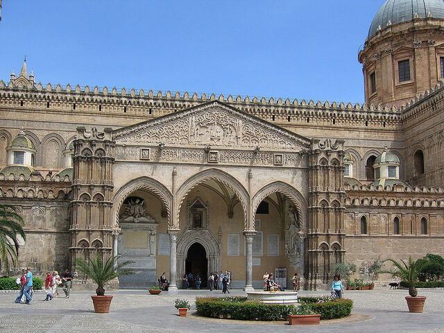Façade, Cathédrale de Palerme