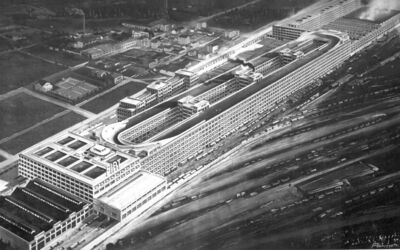 Le site du Lingotto en 1928