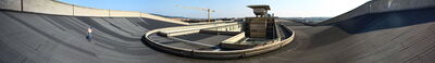 Le circuit de test de voiture sur le toit du Lingotto