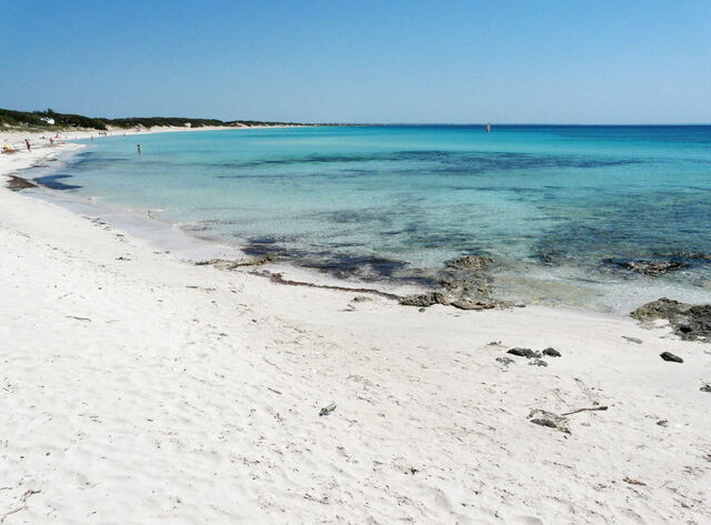 Plage à Porto Cesareo