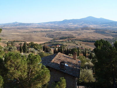 Pienza, la ville