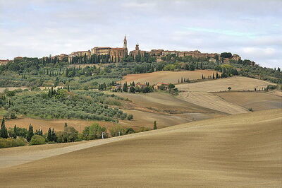 Vue depuis Pienza