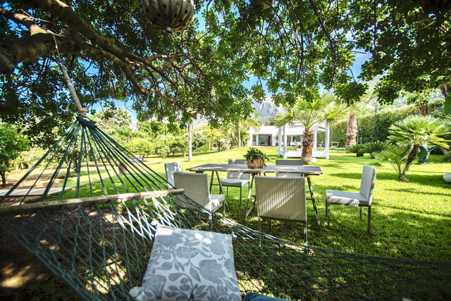 Villa de luxe Terrasini, jardin
