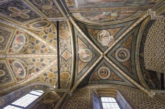 Sant'Eufemia, plafond