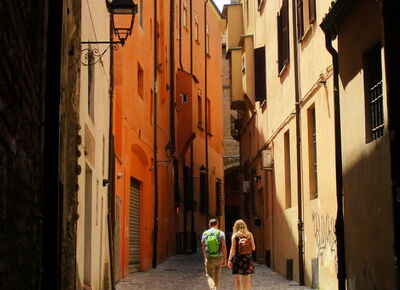 En vacances en Italie