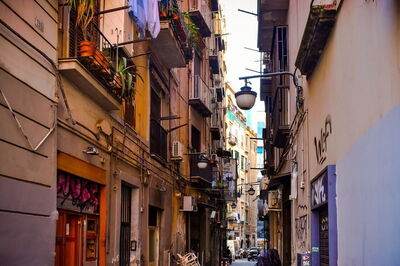 Une rue de Naples