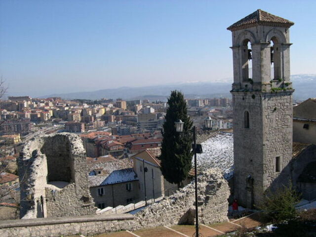 Vue sur la ville de Campobasso
