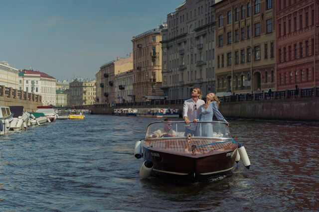 Un couple à Venise