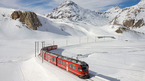 Le col de la Bernina