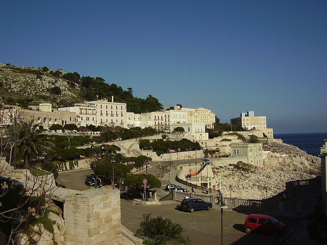 Vue sur Santa Casarea Terme