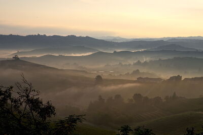 lever du soleil piémont