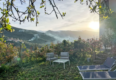 Maison Castagna, jardin