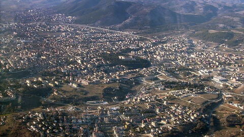 Vue sur L'Aquila