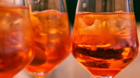 Verres d'Aperol Spritz