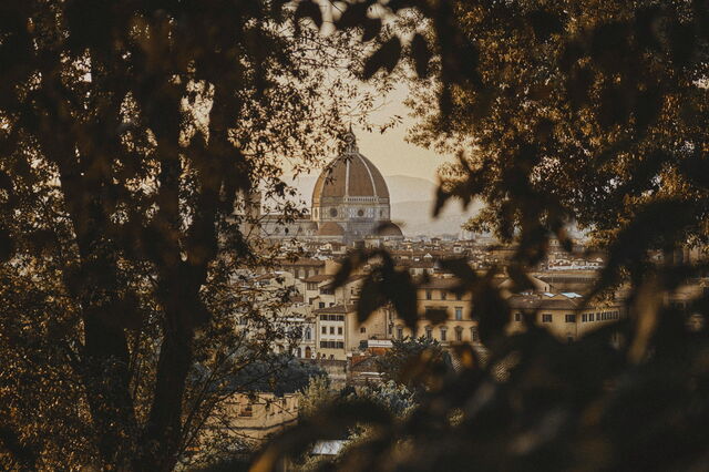 Vue du Duomo à Florence