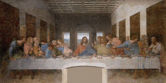 La Cène, Da Vinci