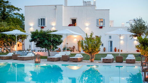Masseria Lamacerase, piscine